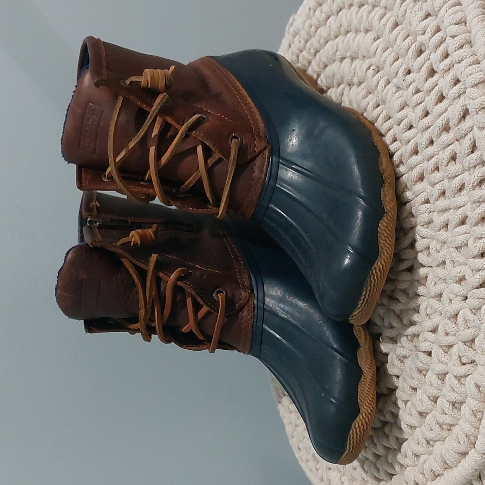 Sperry Blue Color Rain/Snow Boots